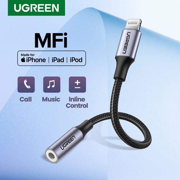 UGREEN Lightning to 3.5mm headphon adapter